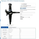 Olympus CHF-XP20 Flexible Choledochoscope 이미지