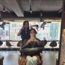 헤어더뷰 한티역점 도하리원장쌤께 전체염색 후기~