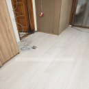 평택-W-011 | LX하우시스 장판 엑스컴포트5.0T(mm) XCFW011 스노우우드 시공후기 - 미림인터스트리 현장 시공