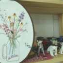 야생화꽃자수 이미지