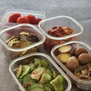 수북한 도시락 이미지