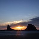 해변노을 이미지