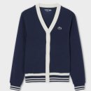 4568 | 안유진 라코스테 여성 골프옷 브랜드 니트 가디건