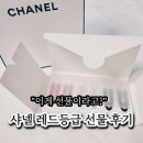 샤넬헤어 | 샤넬 레드 생일선물 2025 헤어핀세트 후기