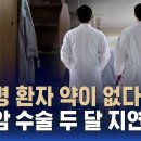 유방암수술 두달 더 늦어지고 희소병 환자약 병원서 부족: 조동찬의학전문기자SBS 이미지