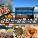 강원[강릉-양양 여행] 강릉편 [오버웨잇/사근진해변/ 엄지네 포장마차/강릉닭강정/BTS 버스정류장...