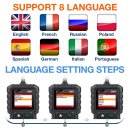 J1850 | 자동차 OBD2 진단도구 CR3001 자동차 전문 코드리더 스캐너 엔진체크 무료 업데이트