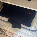 아페쎄 apc 빅토리아니트 다크네이비 후기 가격 착샷 사이즈 코디 무신사 쿠폰할인 신세계백화점