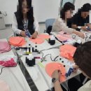 자이언트플라워 출강 클래스｜주름지 아네모네 완성 후기/완성도 높은 자이언트플라워｜포토존 활용...