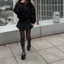 S.M 당구클럽 | SCULPTOR 스컬프터 울 마이크로 랩스커트 코디 S사이즈 Wool Micro Wrap Skirt Gray 내돈내산 후기