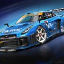 Re:배경용 GTR35 SUPER GT CALSONIC R35 일러스트 [고해상도] 이미지