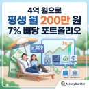 은퇴 후 4억으로 월 200만원 만드는 ETF 배당 포트폴리오 전략