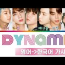 BTS 다이너마이트 이미지