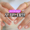 부산시청네일 여리여리 잉크젤 잘하는 곳 오키드네일
