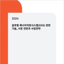 2024년 글로벌 에너지저장시스템(ESS) 관련 기술, 시장 전망과 사업전략