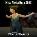 Merrie Monarch 2023 ^Miss Aloha^의 연기 이미지