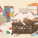 책고양이 이미지