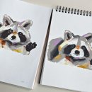 오일파스텔 컬러링 이미지