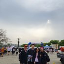 벅지 단지 가족 여의도 벗꽃마라톤 10km 대회 출전 이미지