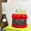 소소한돼지파티 | 투썸 두초생 케이크와 안성재 푸라닭 마요피뇨 돼지파티 후기 + 전화예약