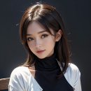 AI girl with beautiful eyes- Lisanne 이미지