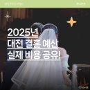 2025년 대전 결혼 비용 공유해요, 실제 예산 엑셀파일 포함