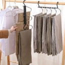 가로·세로 틈새공간활용 스텐 5단 바지걸이 7천원대 무배~ 이미지