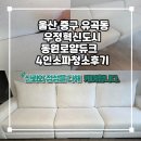 로얄세탁 | 울산소파청소 업체 우정혁신도시 동원로얄듀크 4인쇼파 세탁후기