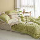 차렵 이불세트 호텔식 기숙사 신혼 이불 사계절 침구세트 이미지