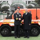 현대차그룹 무인소방로봇 100대보급 이미지