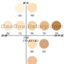 [슈에무라] 파운데이션 색상번호의 의미 (모공파데 기준) 이미지