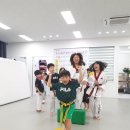 눈부시게 빛나는 태권도장 이미지