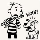 in K DOG | 탕정 영어 도서관 : Flute Practice Fiasco – When the Dog Joined In