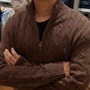 아라육로152번길-R | 김현아 폴로랄프로렌 남성 케이블 니트 실착후기