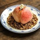 그릭모모 만들기 복숭아 그릭요거트 먹는법 이미지