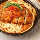 김치가츠나베 만들기 돈까스김치나베 레시피 남은 돈까스 요리 이미지