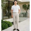 남성 린넨 슬랙스, 남자 여름 슬랙스, 고급 남성 팬츠, 남성 캐주얼 슬랙스, 수입보세 여름 바지, 올드머니룩 남성, 남자 출근룩 바지 이미지