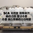 바리스타 초급반(월) | SCA 파운데이션 자격증 도전! 수원바리스타 학원