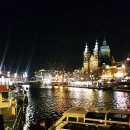 무역전시관입구(택시승강장) | [네덜란드 여행] 운하의 낭만이 흐르는 밤, 네덜란드 암스테르담 야경 투어 가이드: 중앙역부터 담 광장...