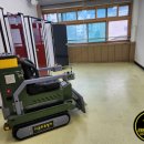 사북중학교 | [라온마루철거] 정선 사북중학교 디럭스 타일 철거 현장