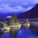 도담삼봉 이미지