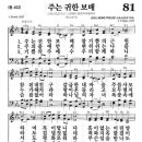 새찬송가 81장 주는 귀한 보배(통일 452) [찬양듣기&악보] 이미지