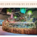 대전 신세계 아쿠아리움 할인 공연 체험정보 방문후기