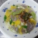 삼색웰빙칼국수 이미지