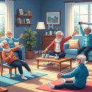 2024 쉽게 따라할 수 있는 시니어 건강체조 | 겨울철 시니어 체조및 건강법