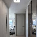 미래특장 | 구의역 롯데캐슬 3분할 중문으로 개방감+사생활보호 가능한 현관 중문 인테리어