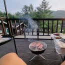 강원도 평창 1박 2일 / 나무를 심는 사람들 (+개별테라스&amp;바베큐) 계곡펜션 흥정계곡