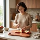 참죽 사랑 | 감성 가득 주방 인테리어의 완성, Nanamu 참죽 원목도마 플레이팅