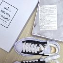 블랙화이트 | 메종 미하라 야스히로 블레이키 OG 솔 캔버스 로우탑 스니커즈 블랙 화이트 구매후기 코디