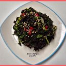 촉촉하고 시원한 향과 맛이 좋은 쪽파 김자반 무침 이미지